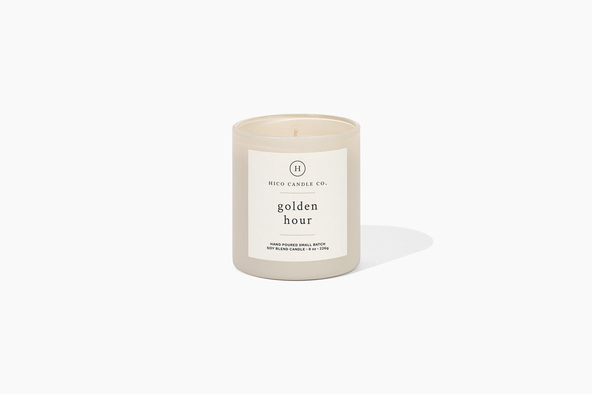 Golden Hour - 8oz. Candle – Hico Candle Co.